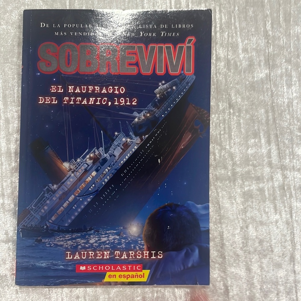 Book in Spanish about the titanic